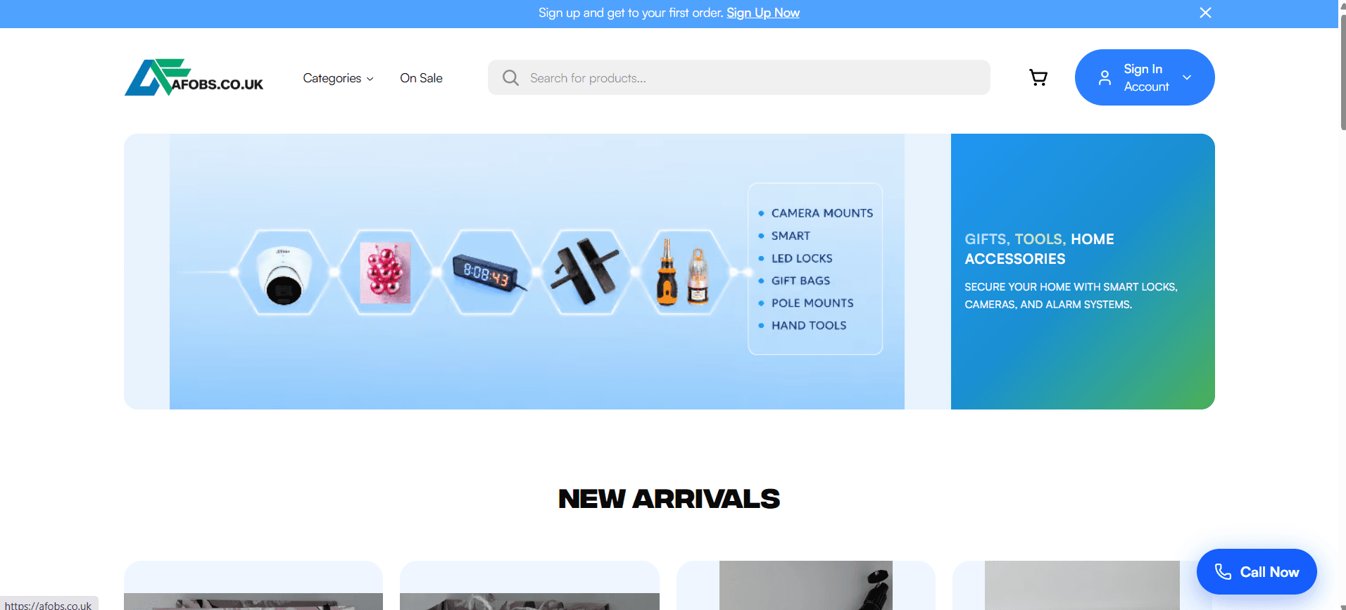 E-commerce Website screenshot